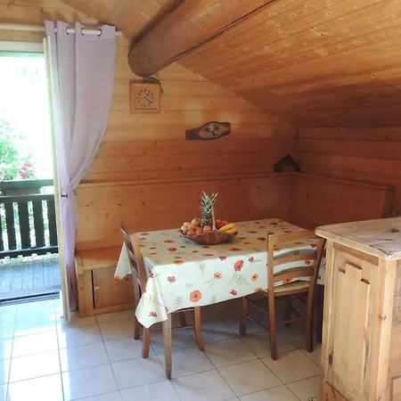 Ferienwohnung Lou R'Bat Pays Le Grand-Bornand Exterior foto